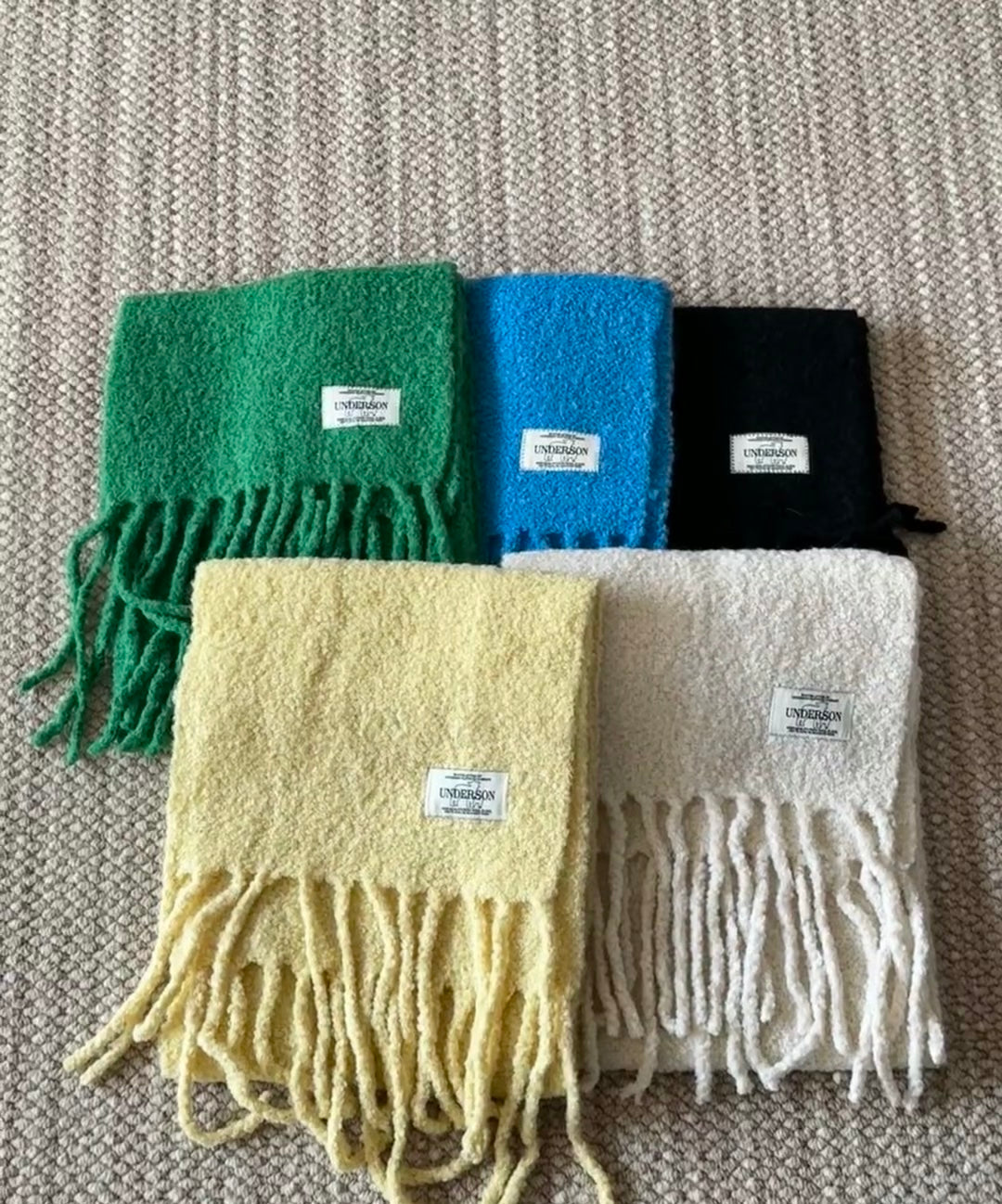 【KR】Wool Chunky Scarf