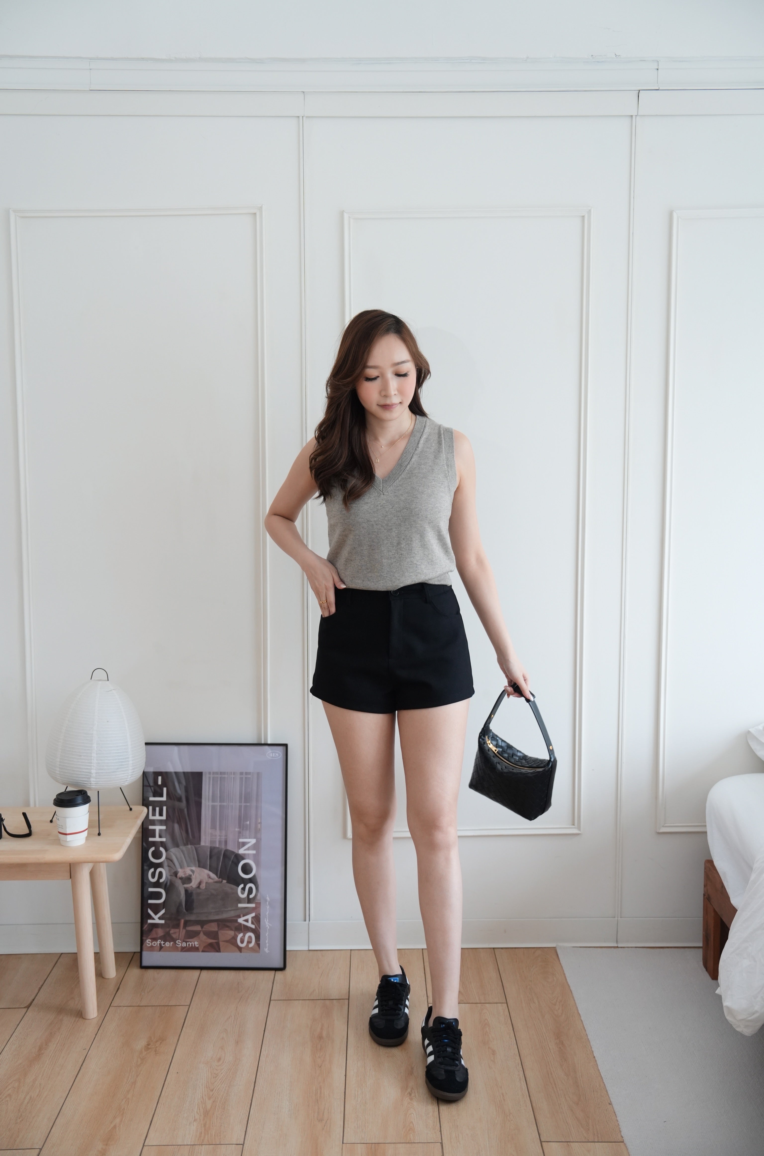 Mini High-Waisted Shorts