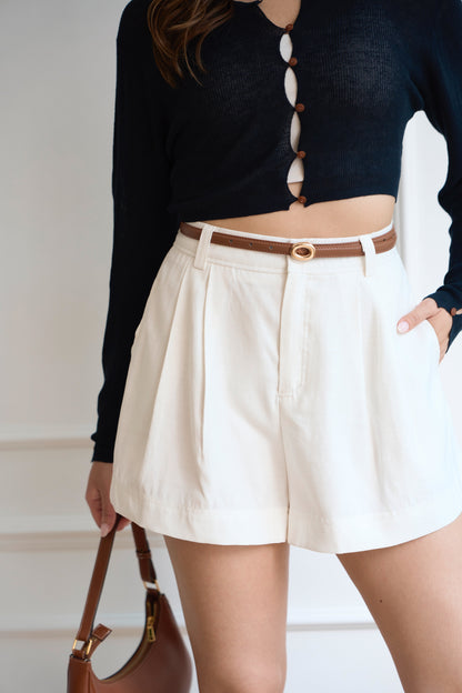 Breezy Linen A-line Shorts