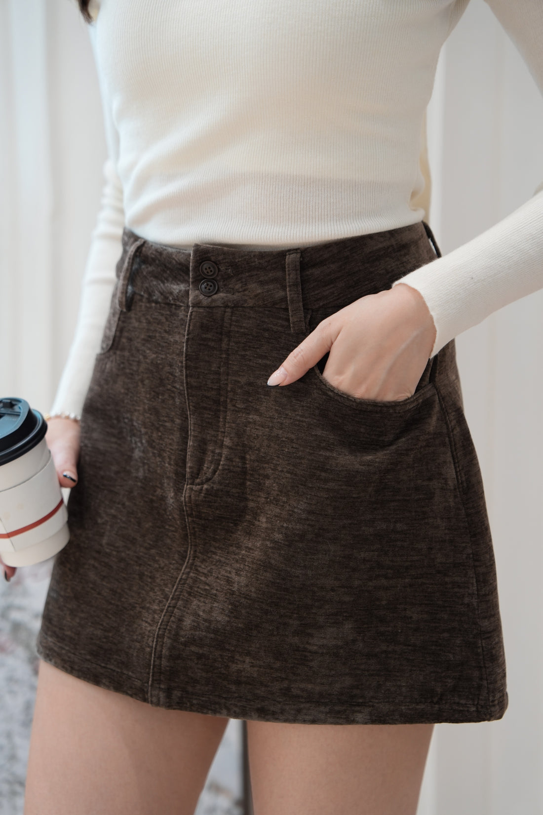 Velvet Luxe Skort