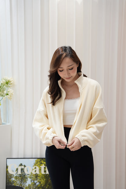 Fleece Crop Jacket