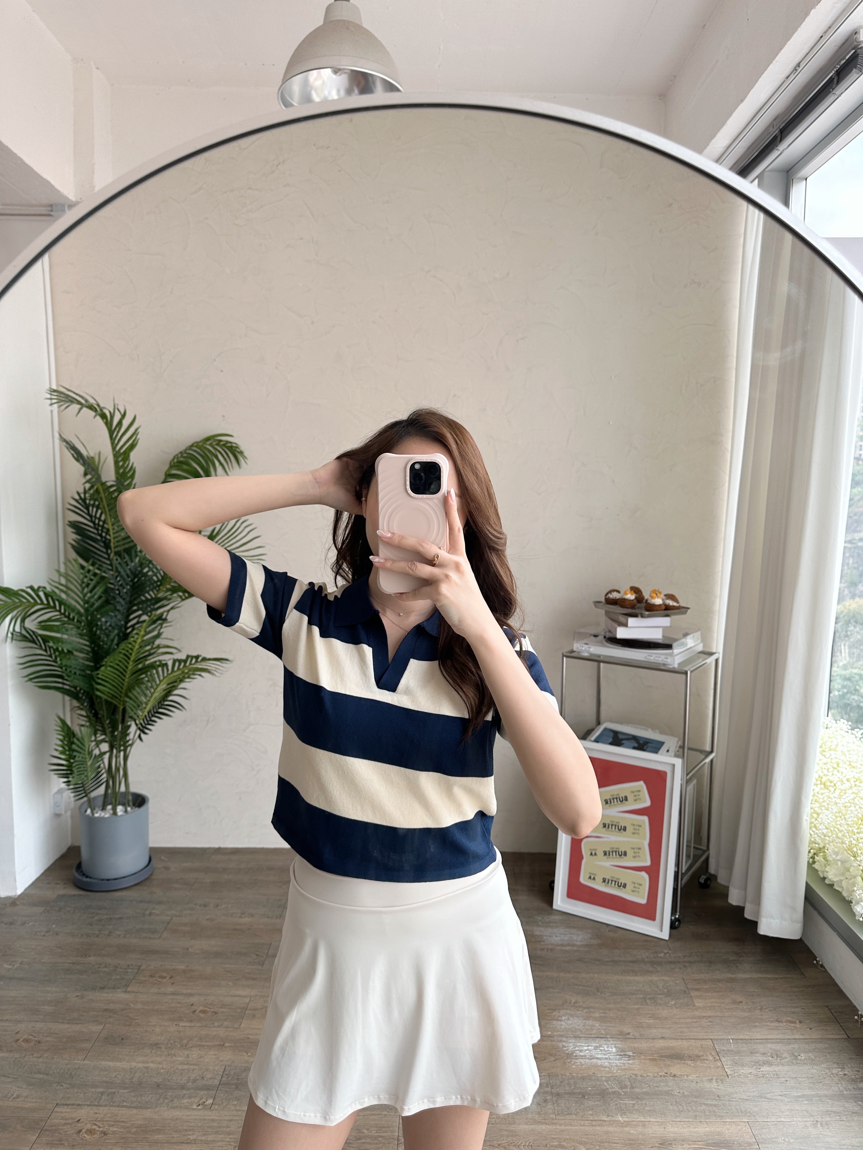 Stripe Rugby Top