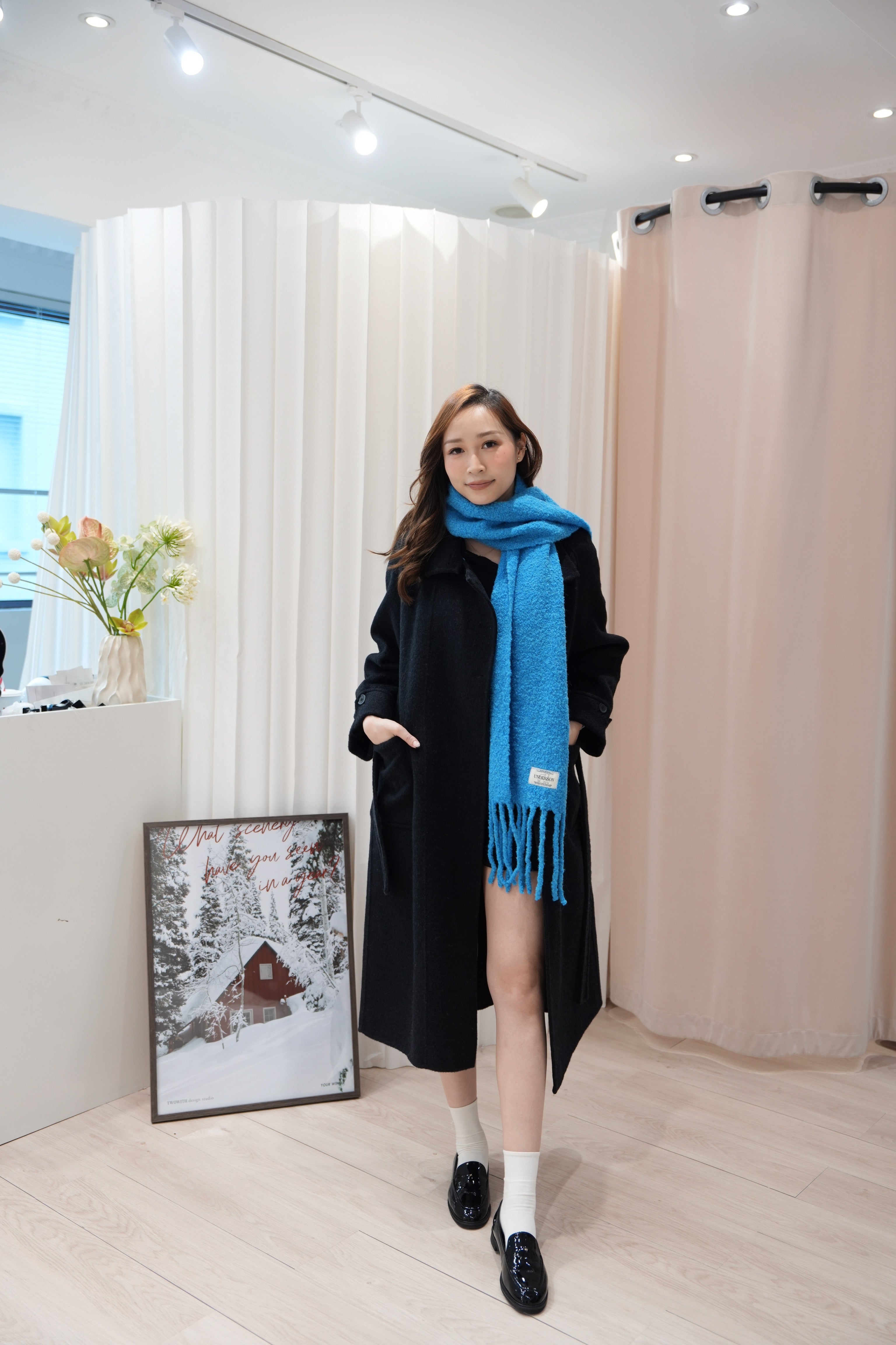 【KR】Wool Chunky Scarf