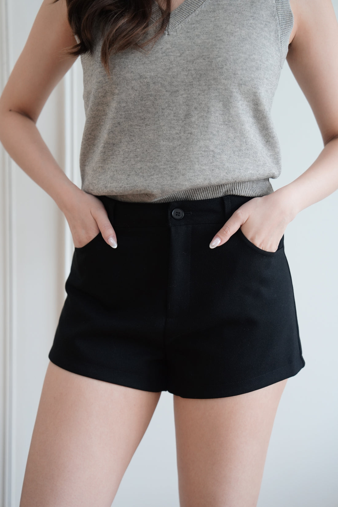 Mini High-Waisted Shorts