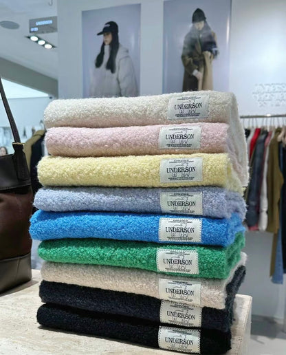 【KR】Wool Chunky Scarf